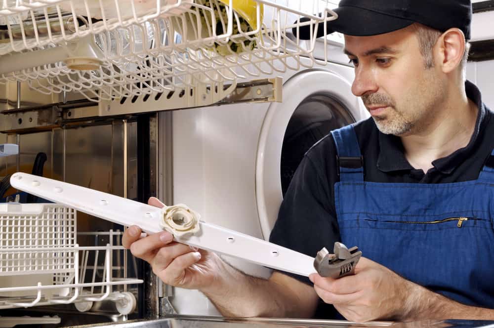 Craftsman Repairs Broken Dishwasher